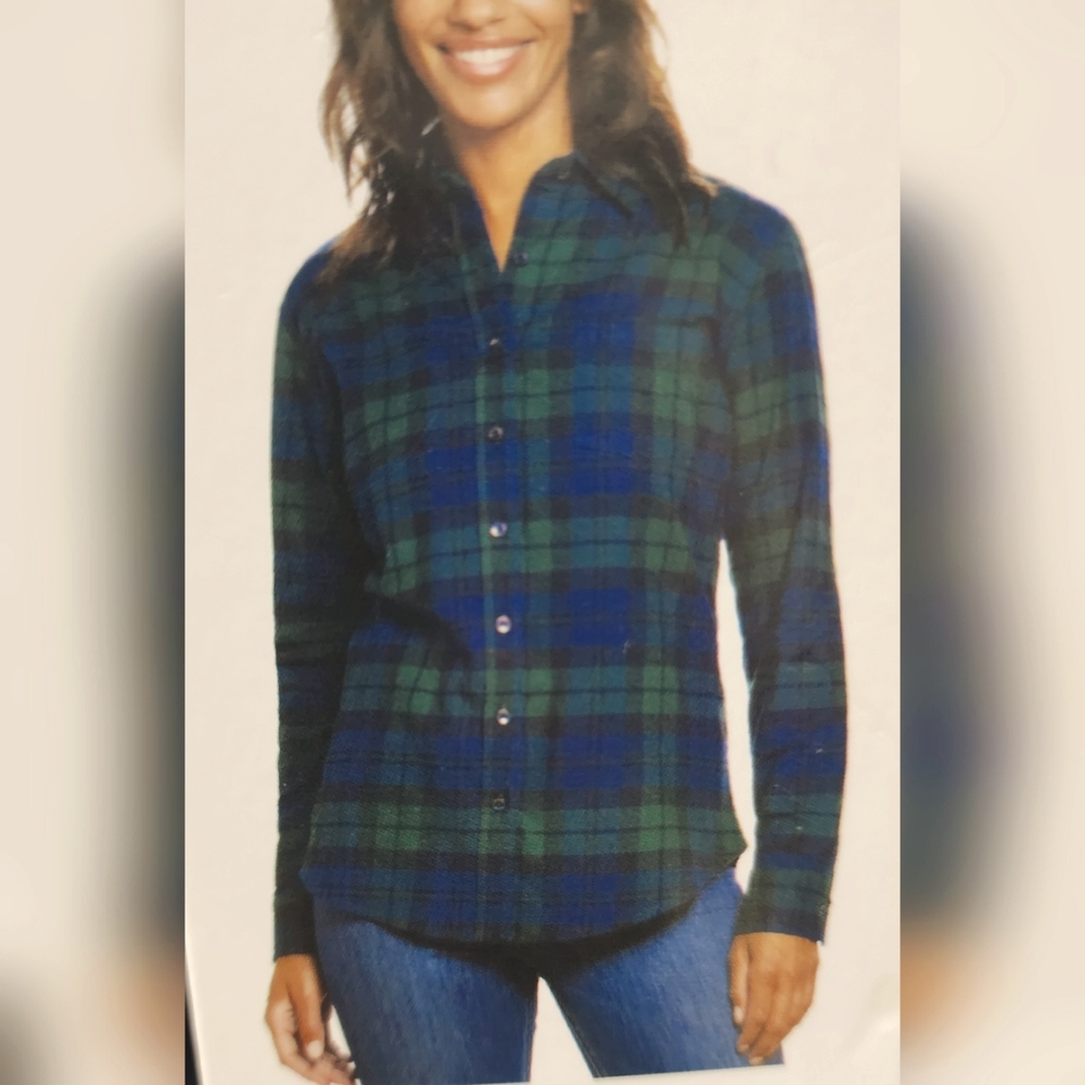 New! Weather proof vintage button down